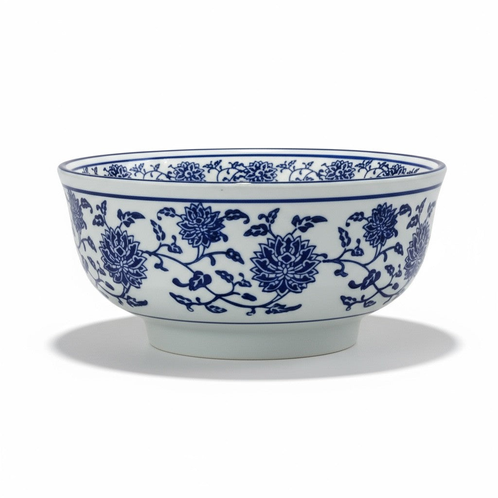 James Armistead Lafayette Heirloom Candle in blue and white bowl